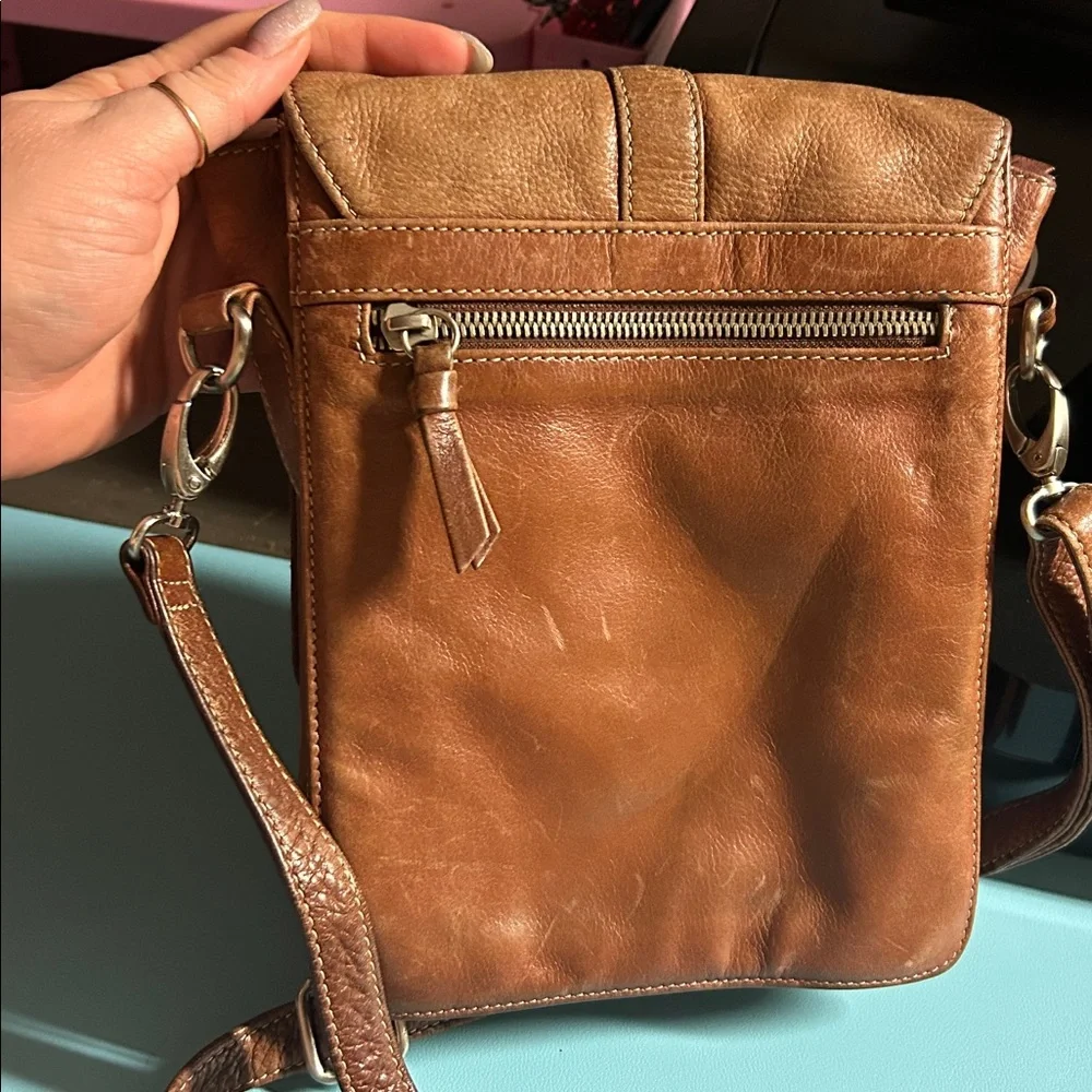 Osgoode‎ Marley Brown Leather Crossbody Bag